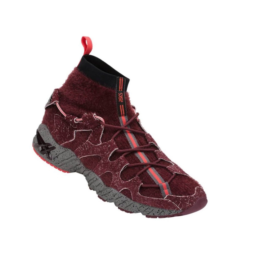 Dark Red Men's Asics GEL-MAI KNIT MT Sneakers | US21703OK