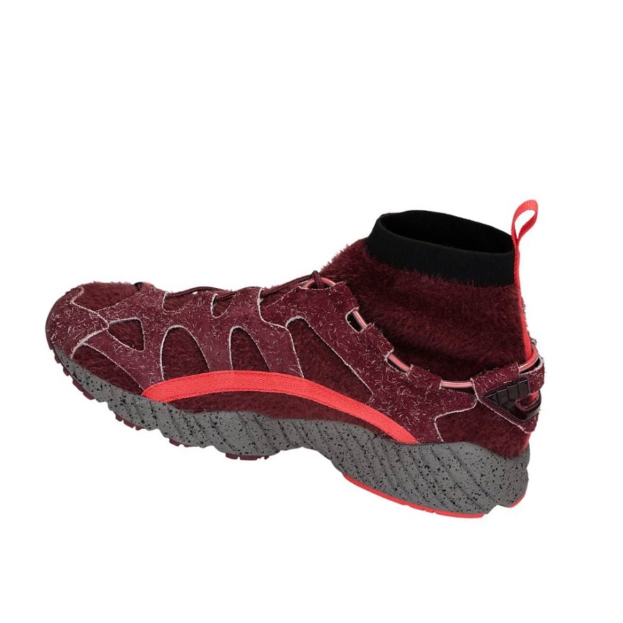 Dark Red Men's Asics GEL-MAI KNIT MT Sneakers | US21703OK