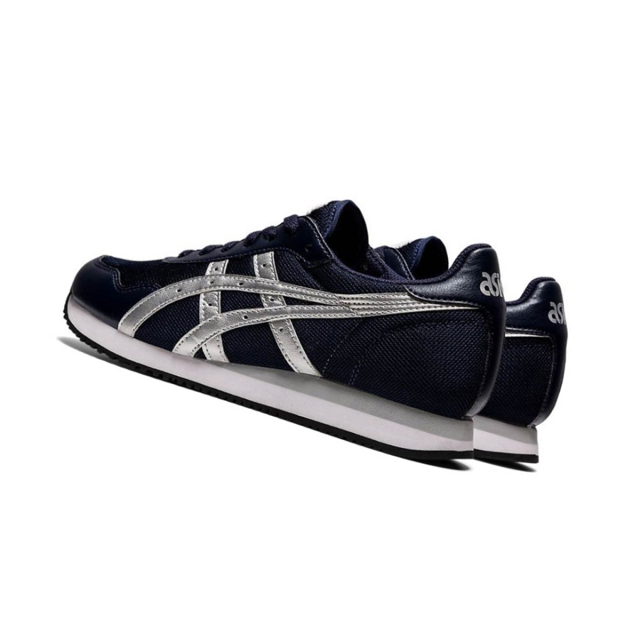 Deep Blue Women's Asics TIGER RUNNER Sneakers | US96480YN