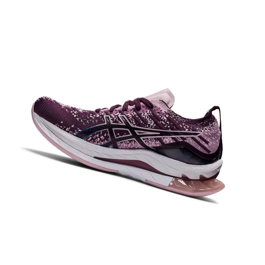 Deep Plum / Barely Rose Women's Asics KINSEI BLAST Running Shoes | US09834ML