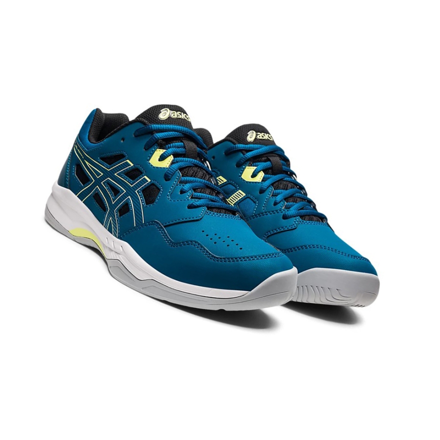 Deep Sea Teal / Glow Yellow Men's Asics GEL-RENMA Tennis Shoes | US41735PW