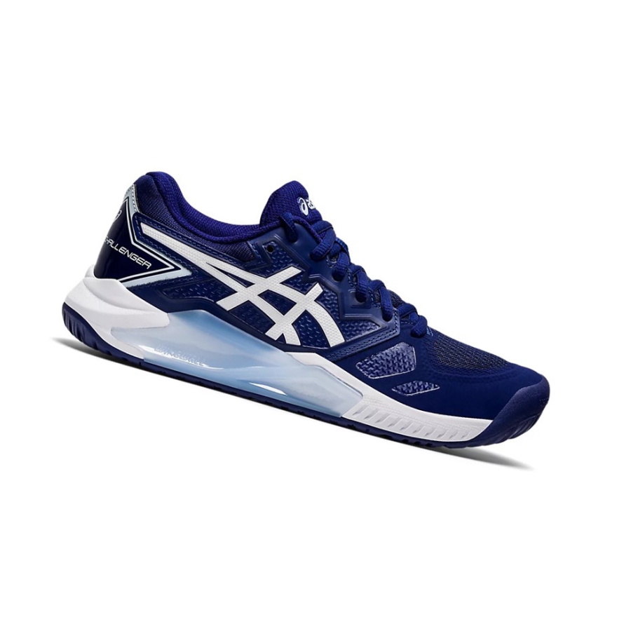 Dive Blue / Soft Sky Women\'s Asics GEL-CHALLENGER 13 Tennis Shoes | US01892DI