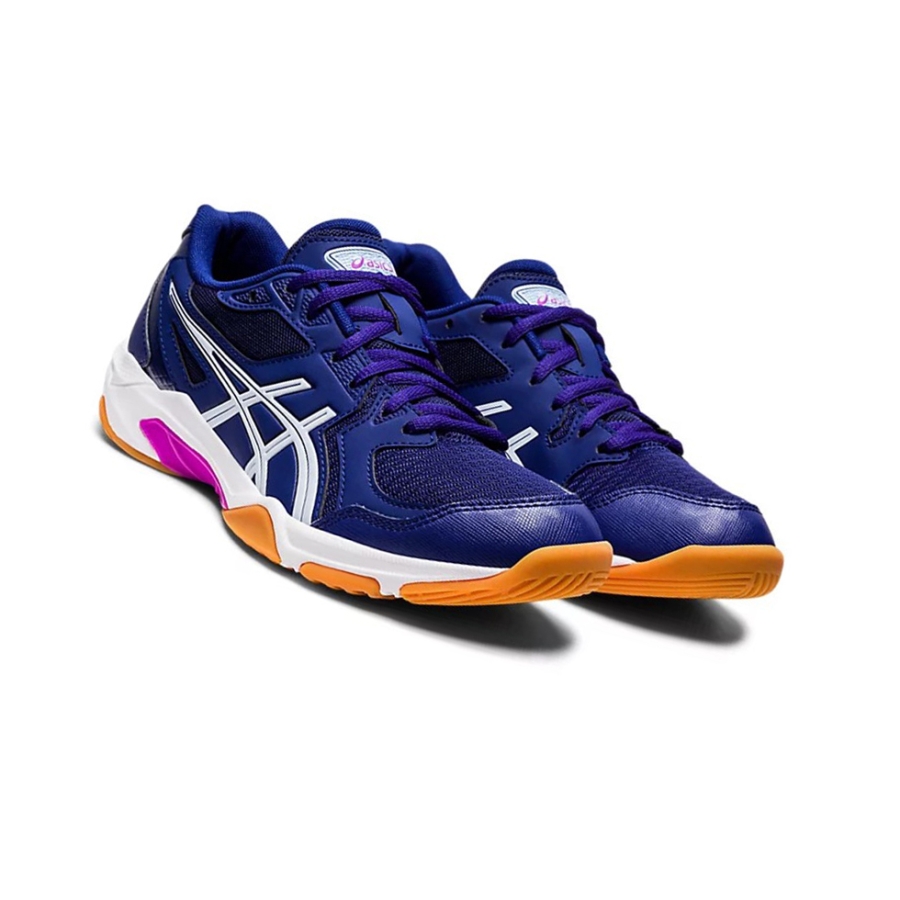 Dive Blue / Soft Sky Women's Asics GEL-ROCKET 10 Volleyball Shoes | US01957YC