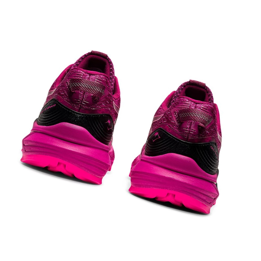 Dried Berry / Fuchsia Red Women's Asics GEL-Trabuco 10 Trail Running Shoes | US81643UD