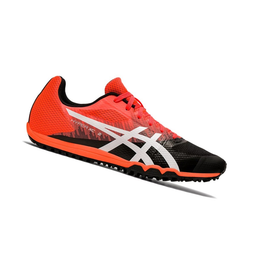 Flash Coral / White Women\'s Asics Hyper XC 2 Track Shoes | US15487KQ