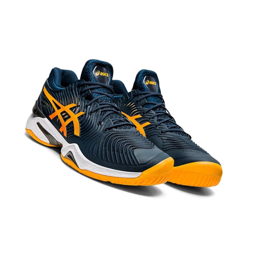 French Blue / Amber Men's Asics COURT FF 2 Tennis Shoes | US27634WH