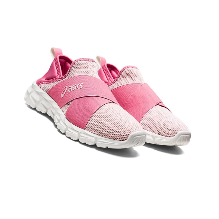 Ginger Peach / Flamingo Women's Asics QUANTUM LYTE SLIP-ON Sneakers | US89450OM