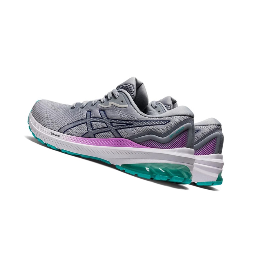 Glacier Grey / Dive Blue Women's Asics GT-1000 11 Running Shoes | US21836BZ