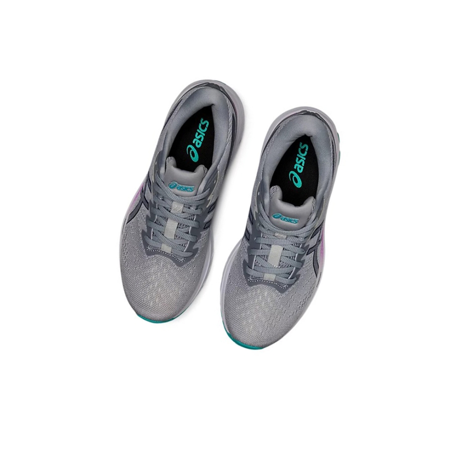 Glacier Grey / Dive Blue Women's Asics GT-1000 11 Running Shoes | US21836BZ