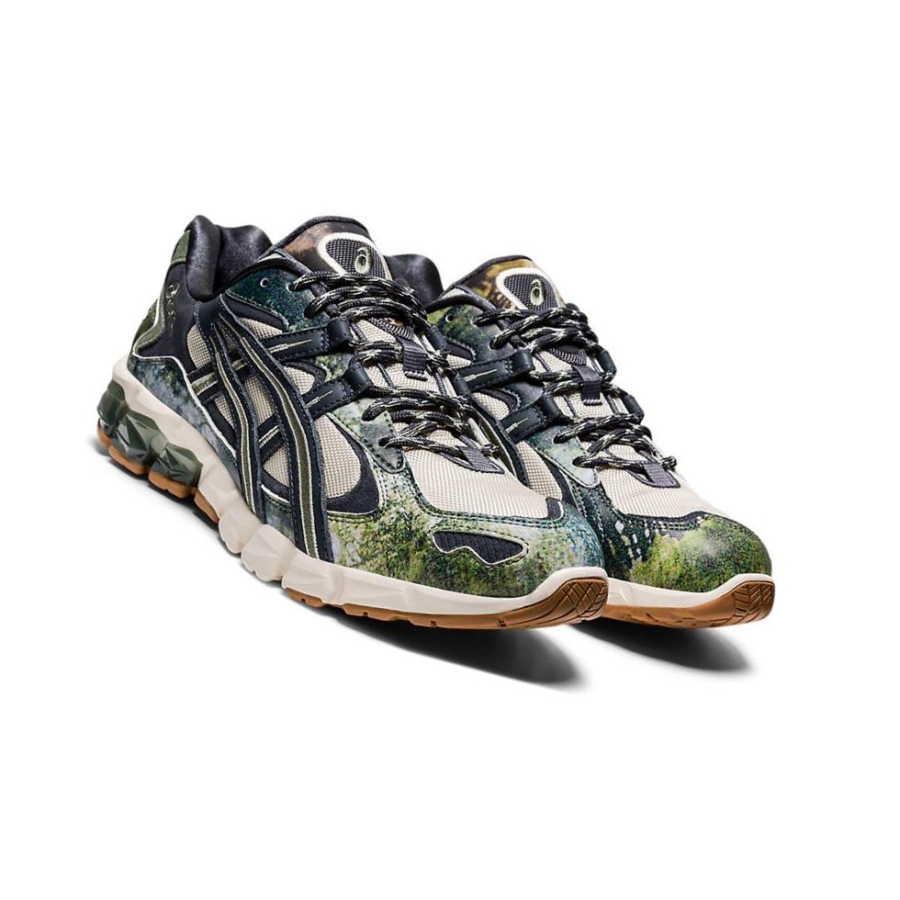 Green Men's Asics GEL-KAYANO 5 KZN Sneakers | US20436DN