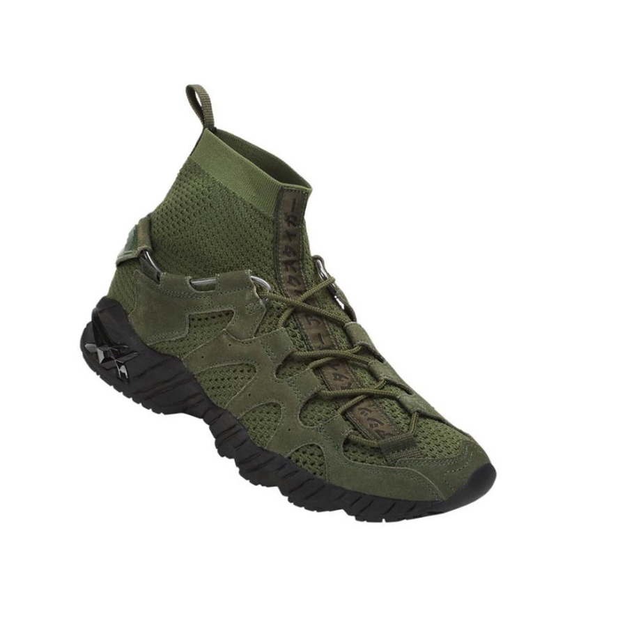 Green Men's Asics GEL-MAI KNIT MT Sneakers | US07364TP