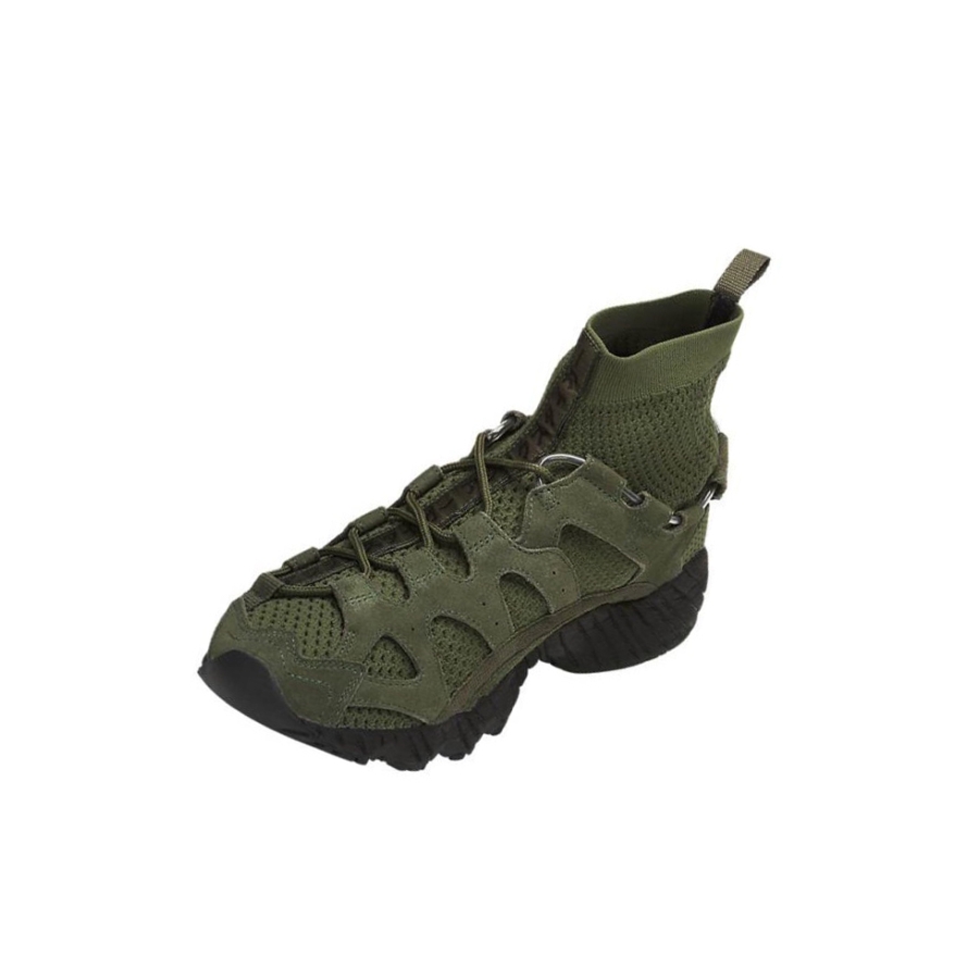 Green Men's Asics GEL-MAI KNIT MT Sneakers | US07364TP