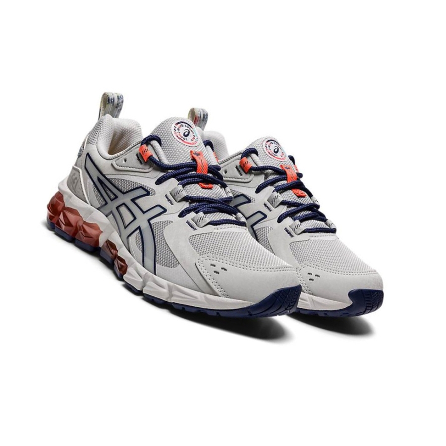 Grey Kids' Asics GEL-QUANTUM 180 6 GS Sneakers | US29308ZM