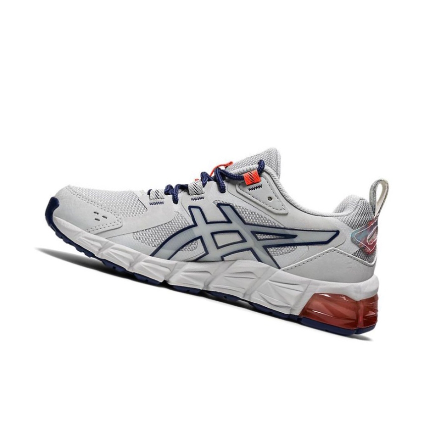 Grey Kids' Asics GEL-QUANTUM 180 6 GS Sneakers | US29308ZM