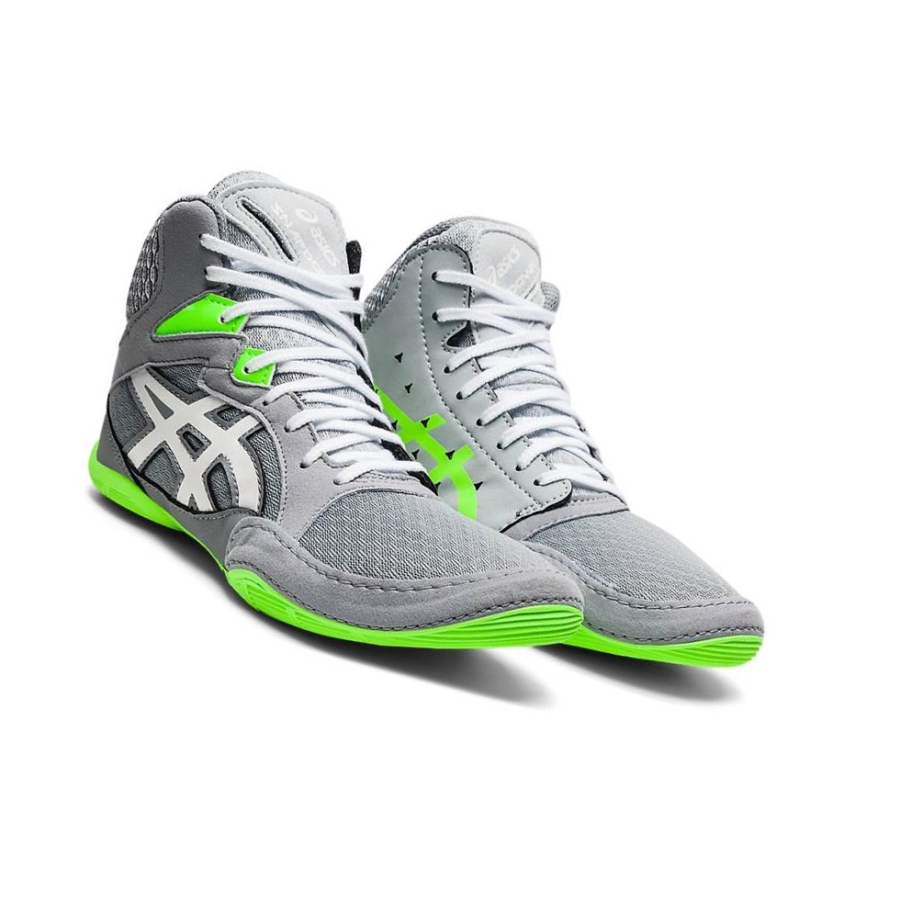 Grey Kids' Asics SNAPDOWN 3 GS Wrestling Shoes | US10237VK