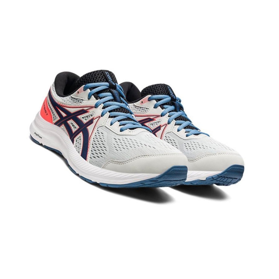 Grey Men's Asics GEL-CONTEND 7 Running Shoes | US34582IE