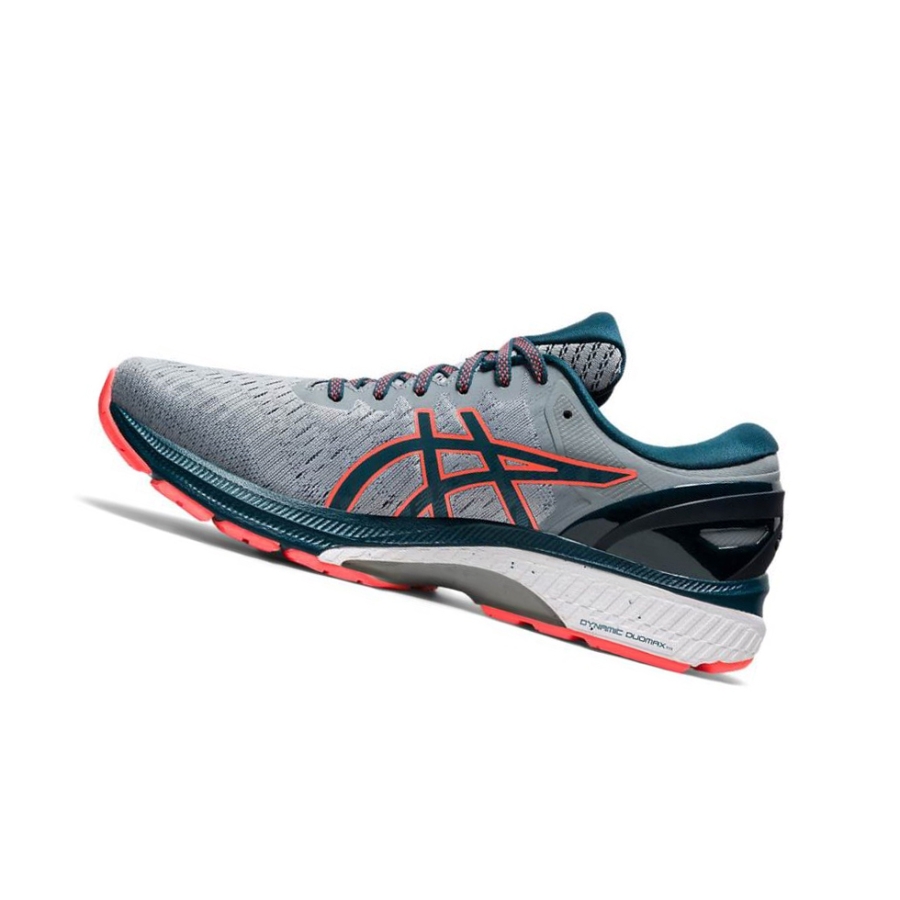 Grey Men's Asics GEL-KAYANO 27 Running Shoes | US06729CK