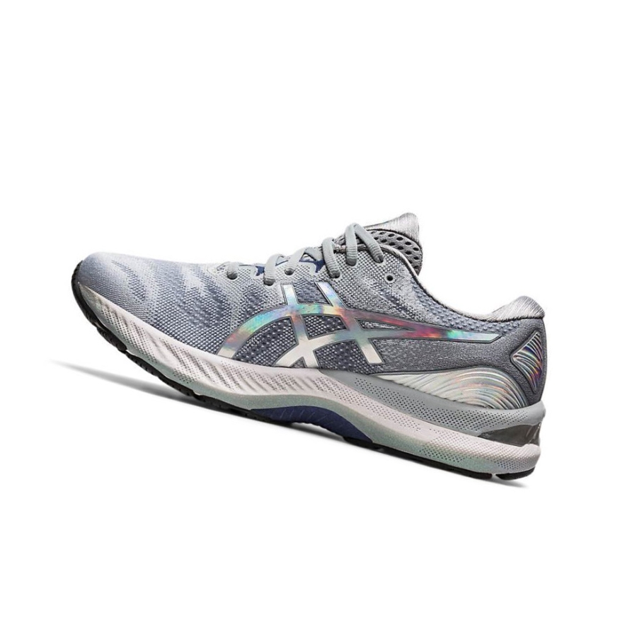 Grey Men's Asics GEL-NIMBUS 23 Running Shoes | US24309PE