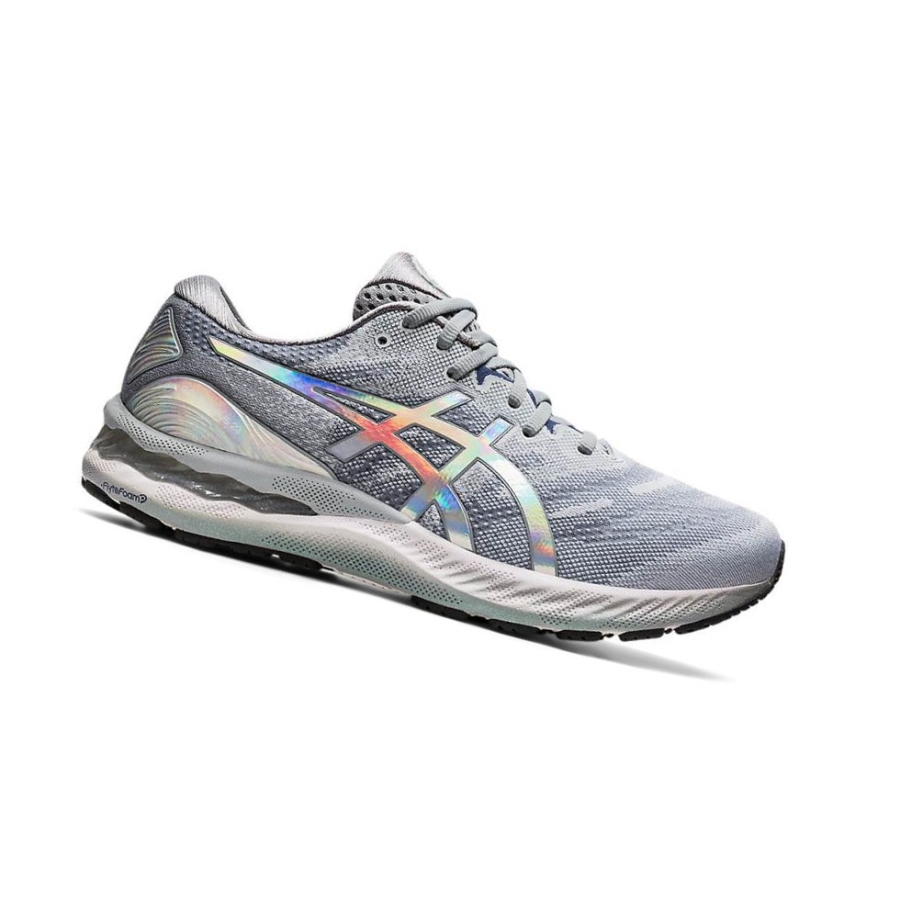 Grey Men\'s Asics GEL-NIMBUS 23 Running Shoes | US24309PE