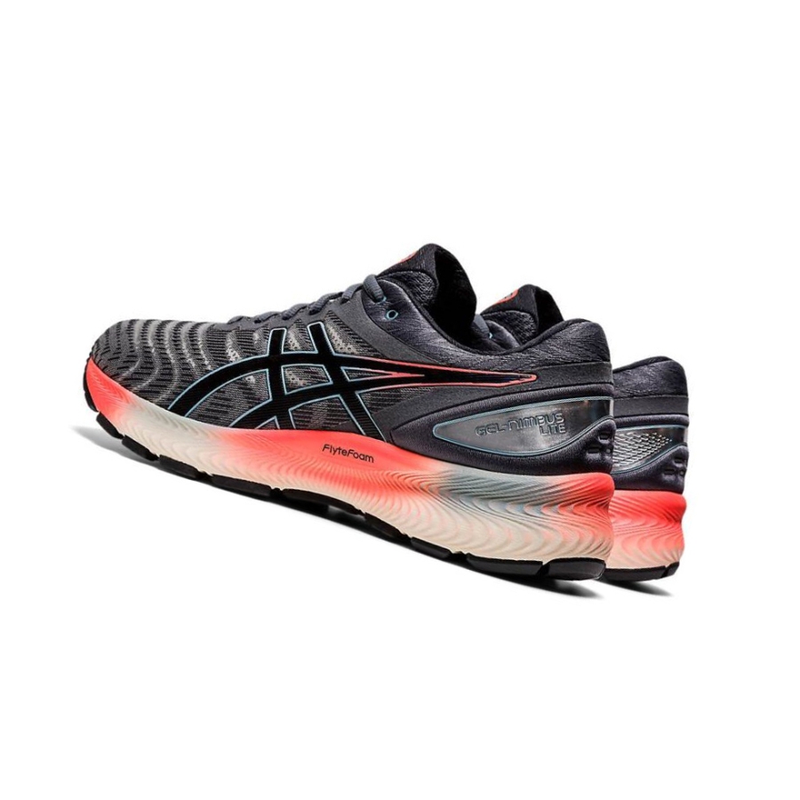 Grey Men's Asics GEL-NIMBUS LITE Running Shoes | US45309PG