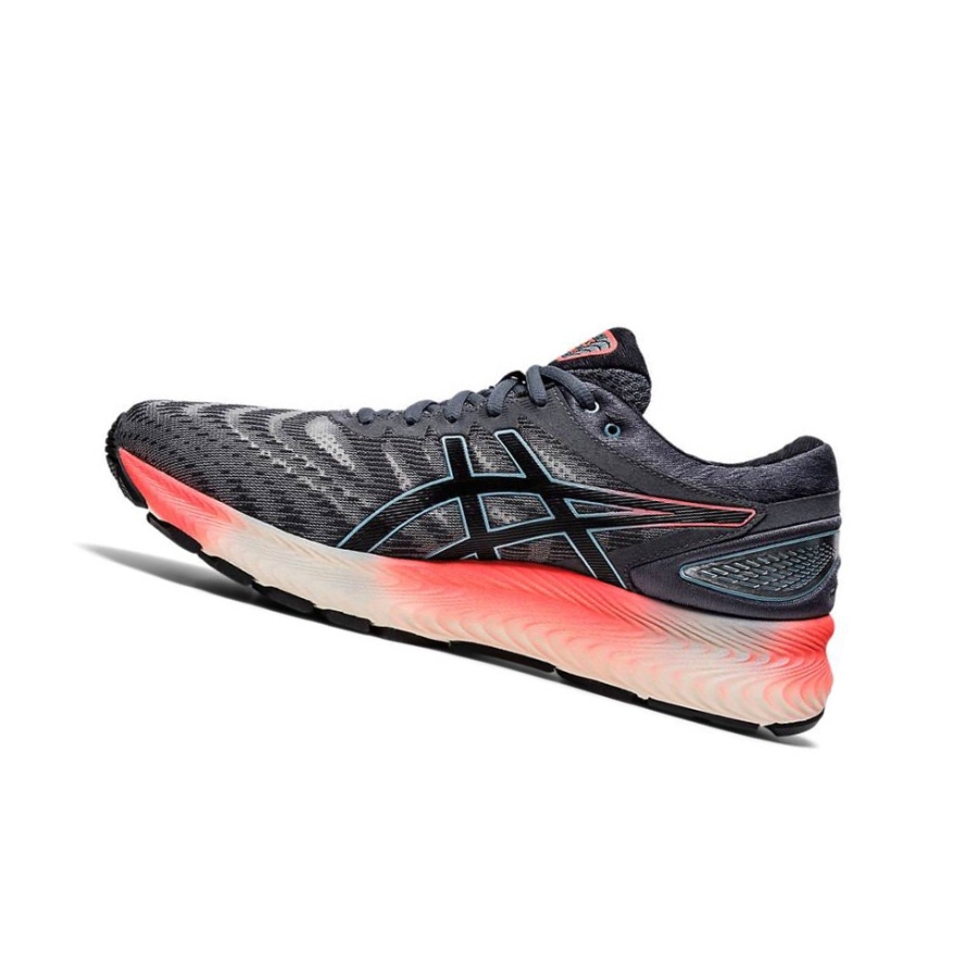 Grey Men's Asics GEL-NIMBUS LITE Running Shoes | US45309PG