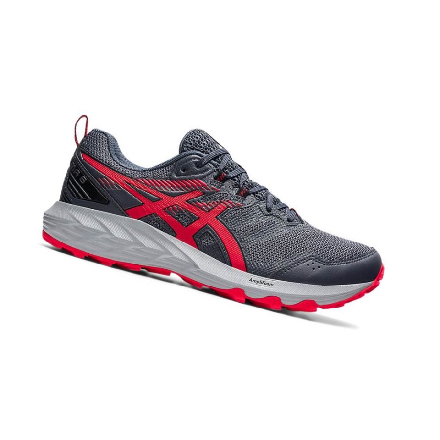 Grey Men\'s Asics GEL-SONOMA 6 Trail Running Shoes | US58403HJ