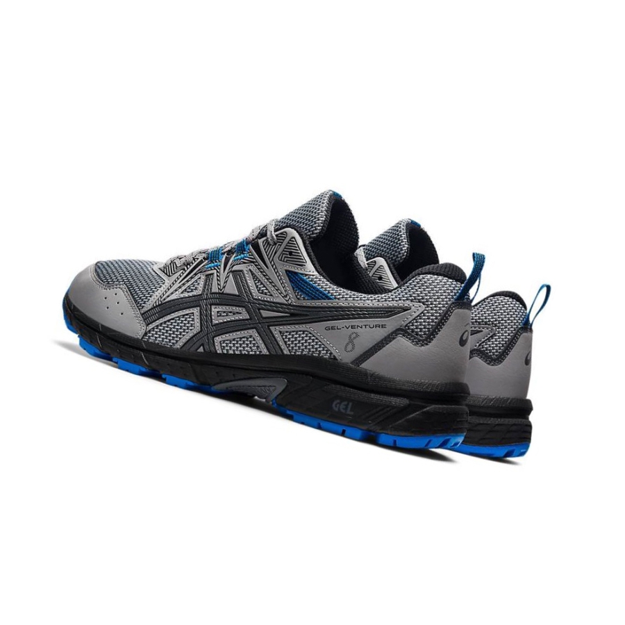 Grey Men's Asics GEL-VENTURE 8 Trail Running Shoes | US35862OM