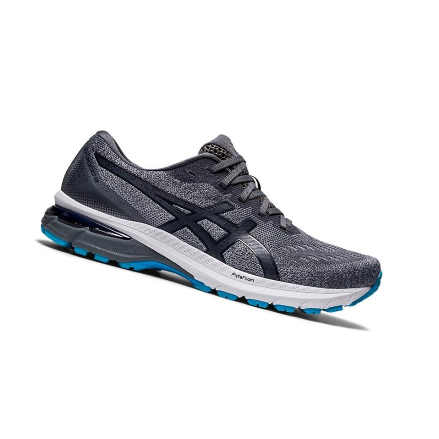 Grey Men\'s Asics GT-2000 Running Shoes | US13945SX