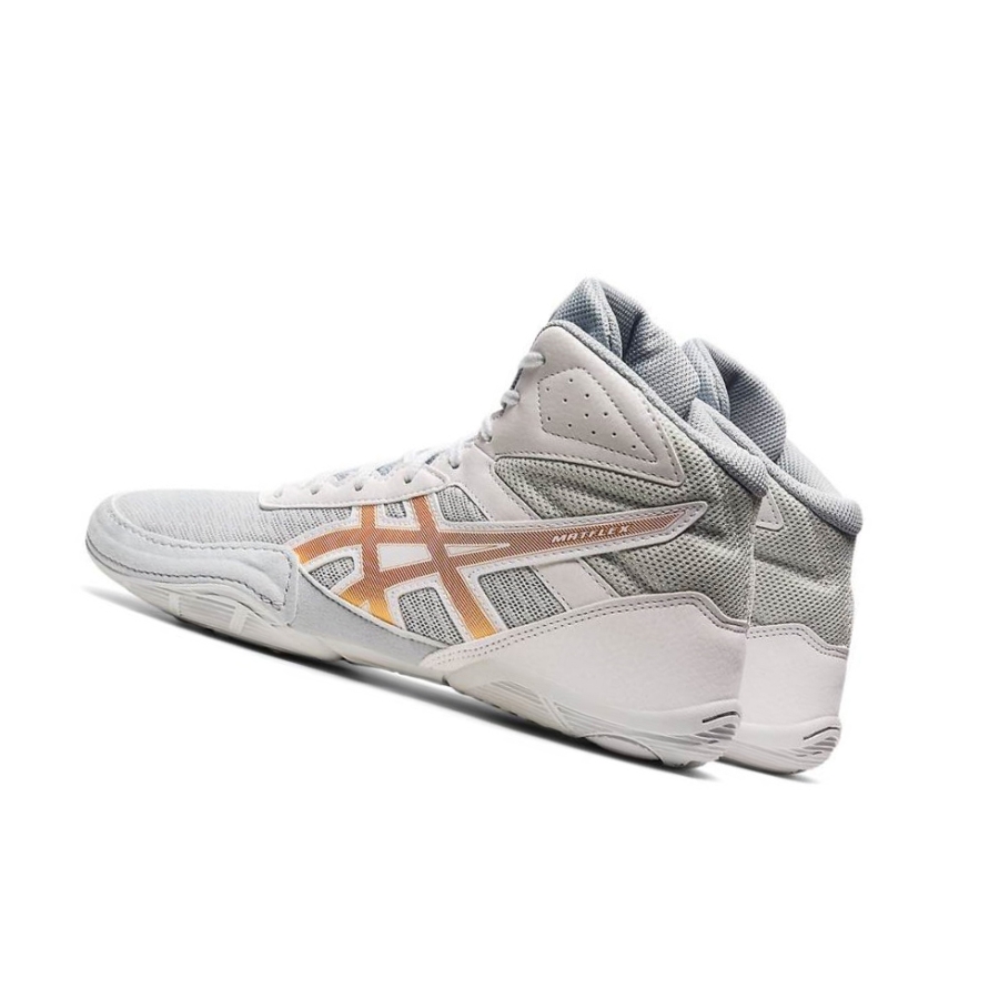 Grey Men's Asics MATFLEX 6 Wrestling Shoes | US16350SM