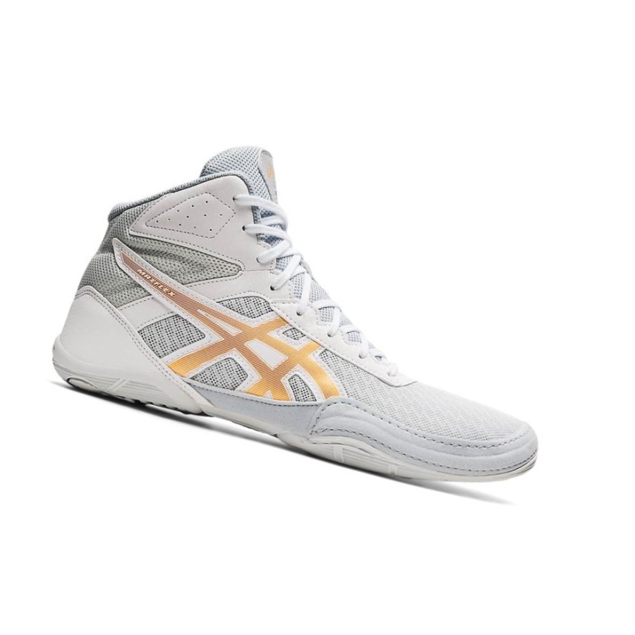 Grey Men\'s Asics MATFLEX 6 Wrestling Shoes | US16350SM