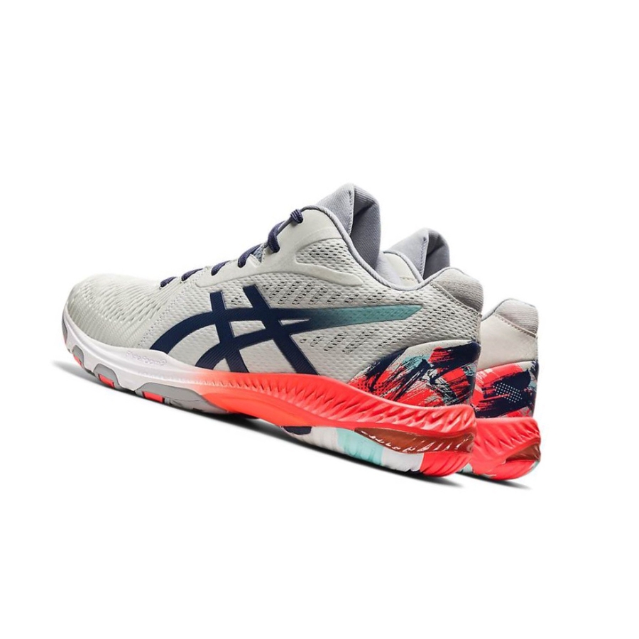 Grey Men's Asics NETBURNER BALLISTIC FF MT 2 Volleyball Shoes | US91037LD