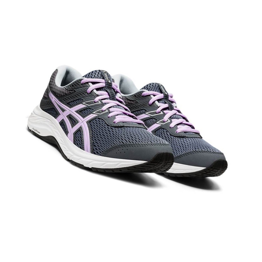 Grey Women's Asics GEL-CONTEND 6 Running Shoes | US09684FC