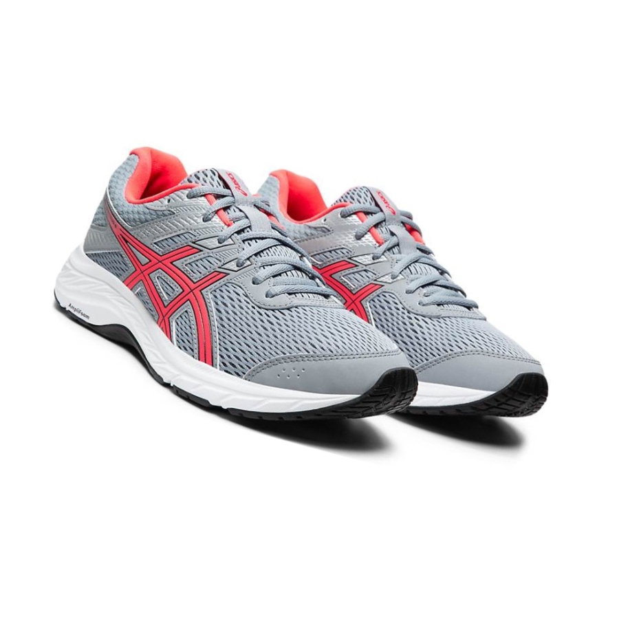 Grey Women's Asics GEL-CONTEND 6 Running Shoes | US62450GU