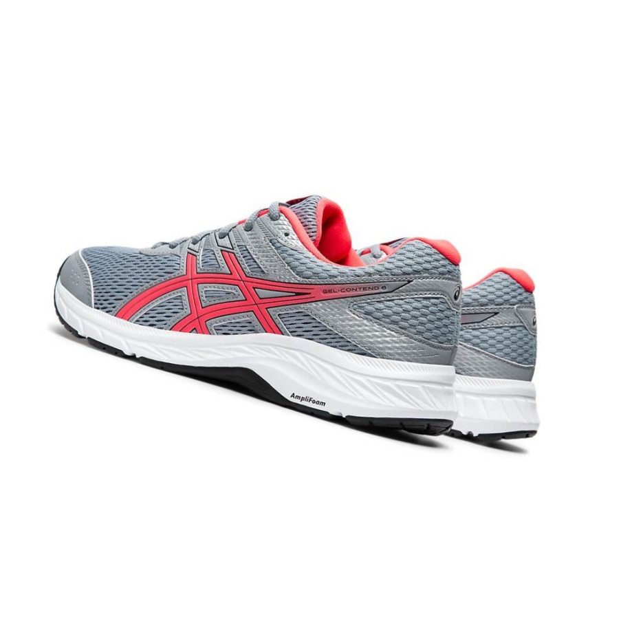 Grey Women's Asics GEL-CONTEND 6 Running Shoes | US62450GU