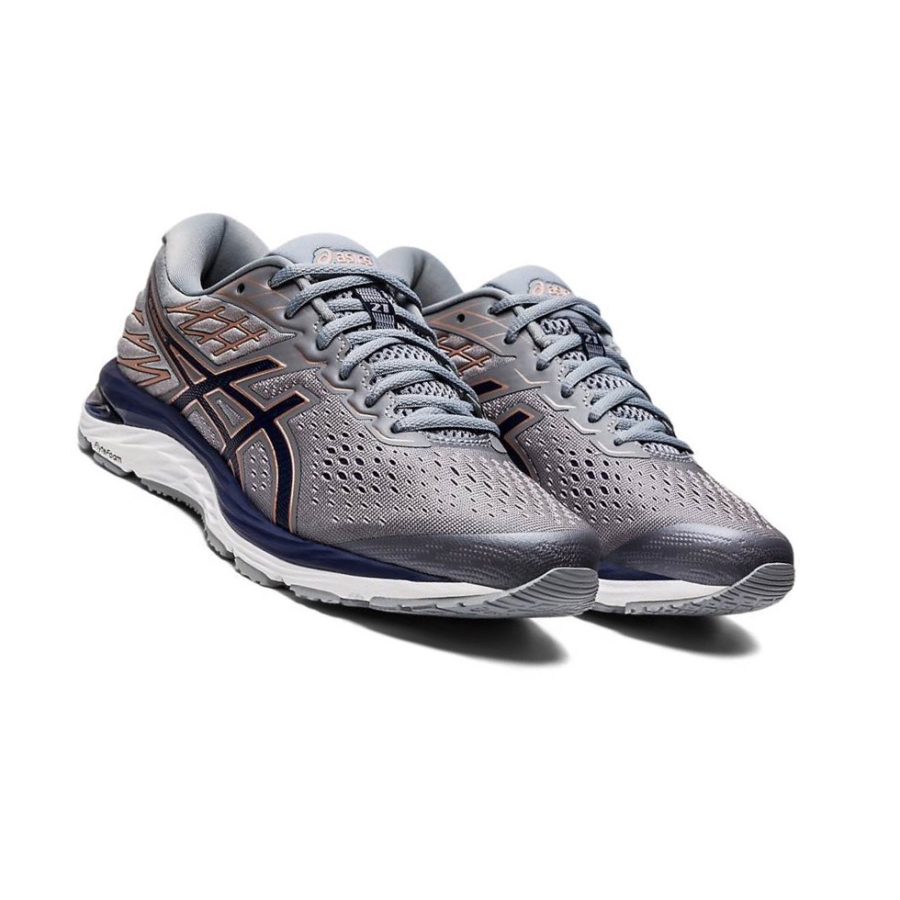 Grey Women's Asics GEL-CUMULUS 21 road Running Shoes | US57091CY