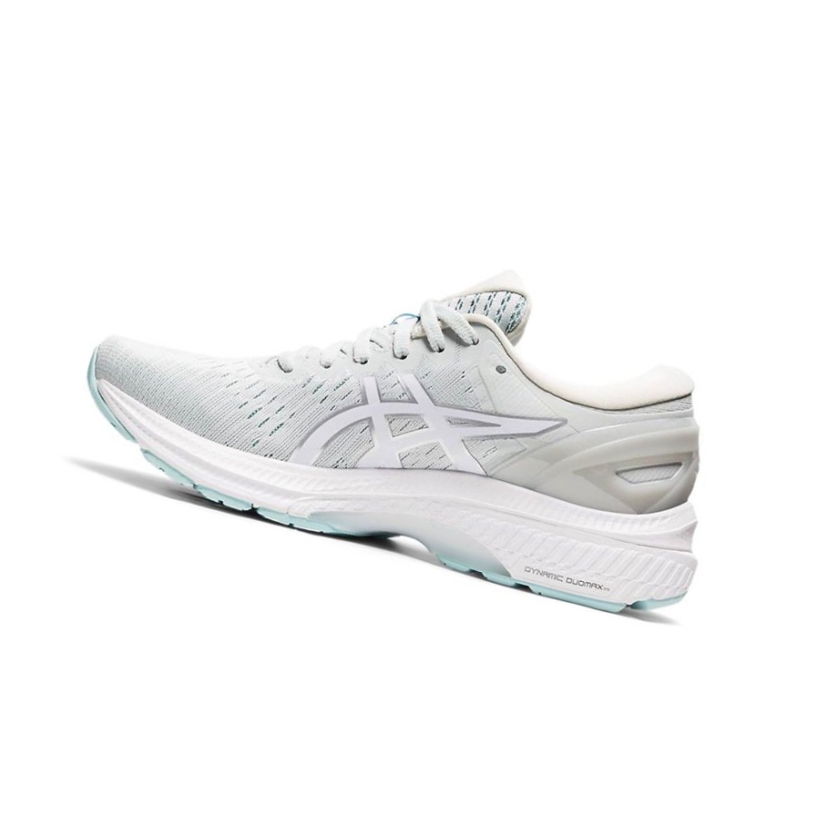 Grey Women's Asics GEL-KAYANO 27 Running Shoes | US59418JN