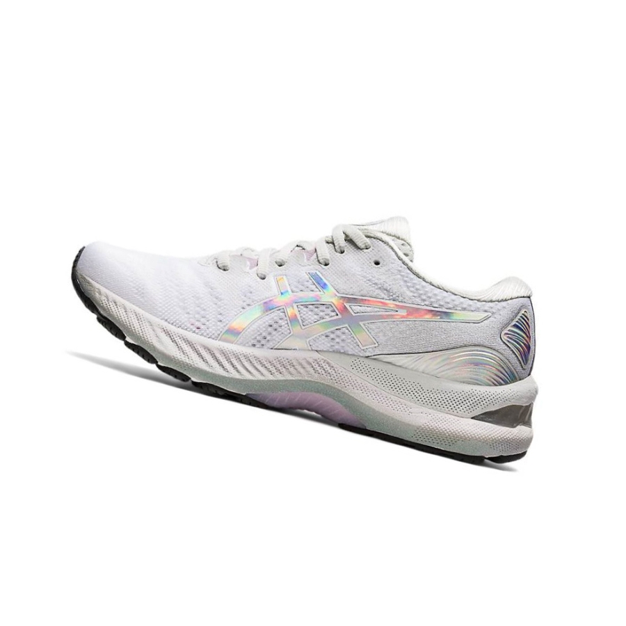 Grey Women's Asics GEL-NIMBUS 23 Running Shoes | US48295NA