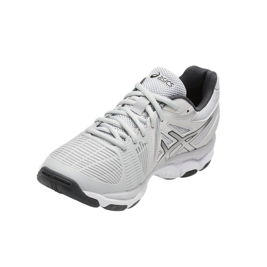 Grey Women's Asics GEL-Netburner Ballistic MT Volleyball Shoes | US84906EJ