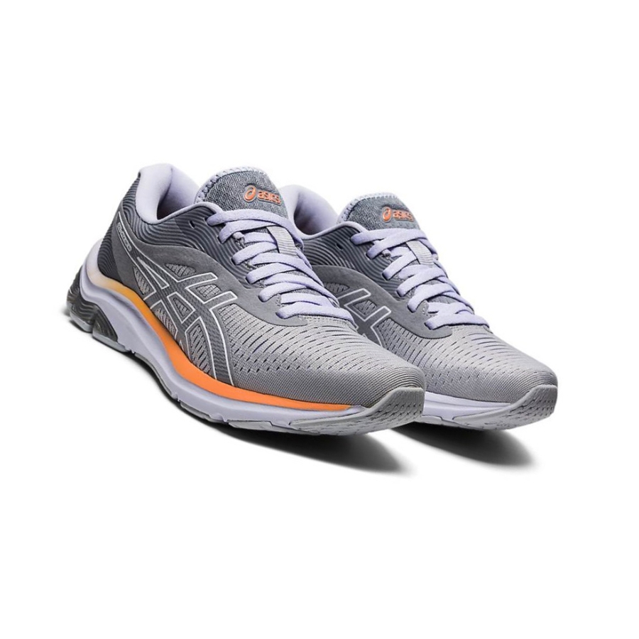 Grey Women's Asics GEL-PULSE 12 Running Shoes | US50629ID