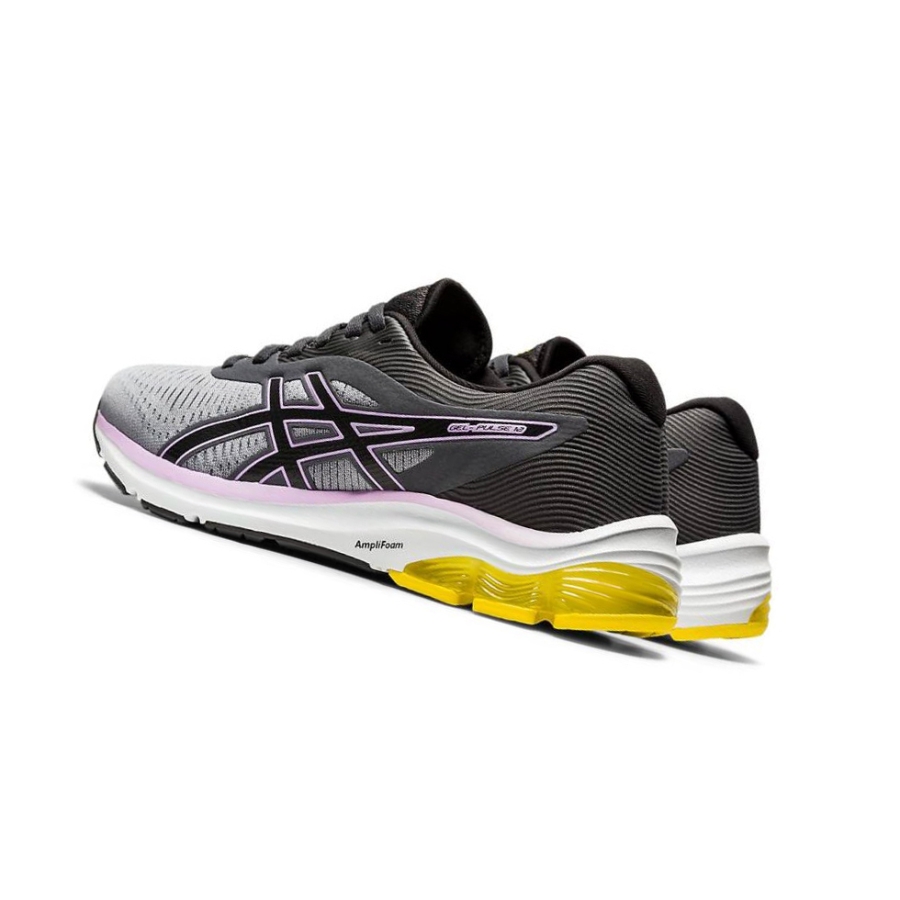 Grey Women's Asics GEL-PULSE 12 Running Shoes | US61048MX