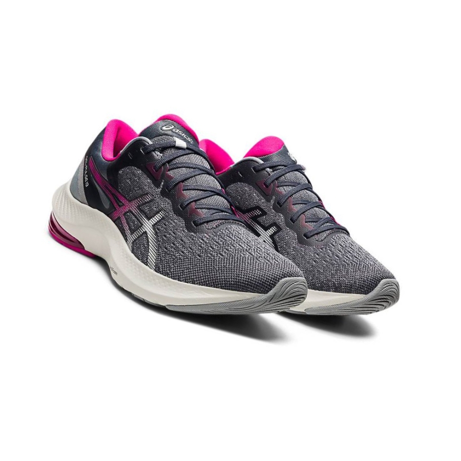 Grey Women's Asics GEL-PULSE 13 Running Shoes | US64152TF