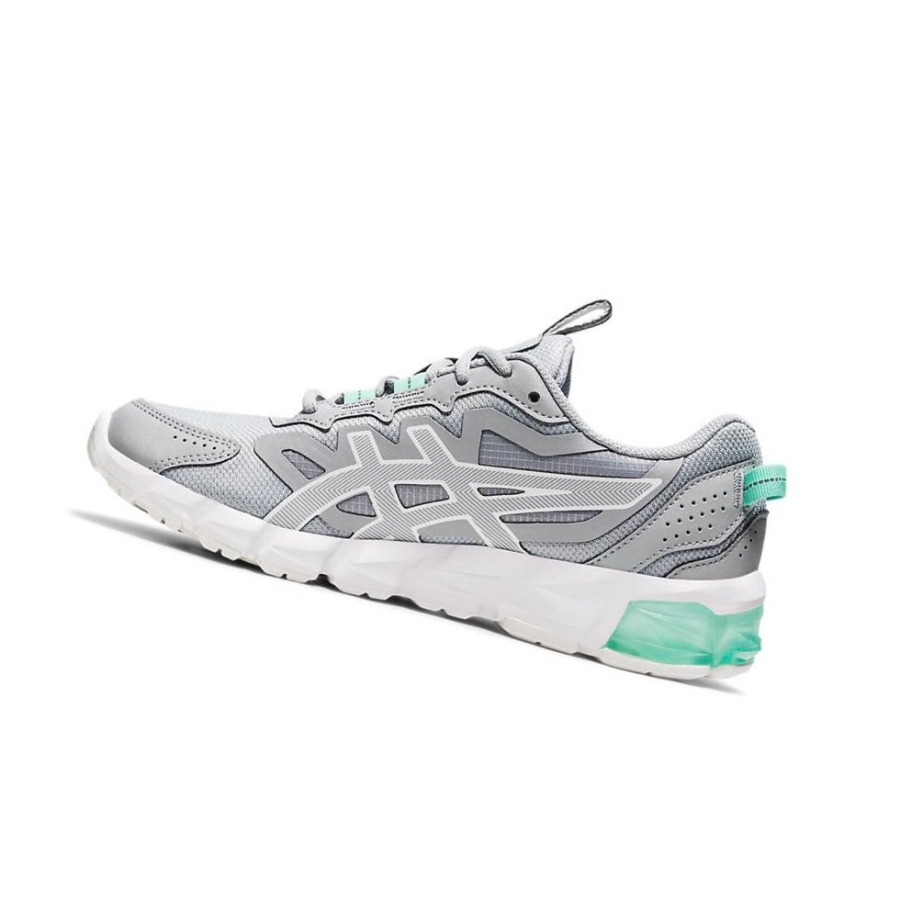 Grey Women's Asics GEL-QUANTUM 360 6 Sneakers | US71460UE