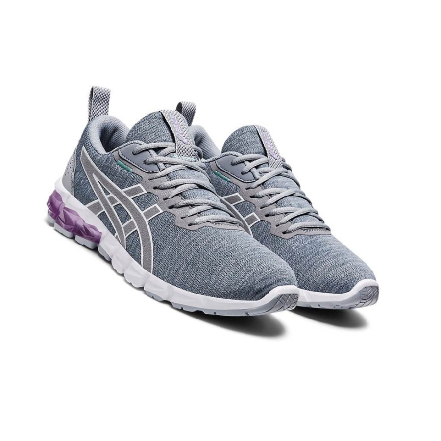 Grey Women's Asics GEL-QUANTUM 90 2 Sneakers | US94257PM