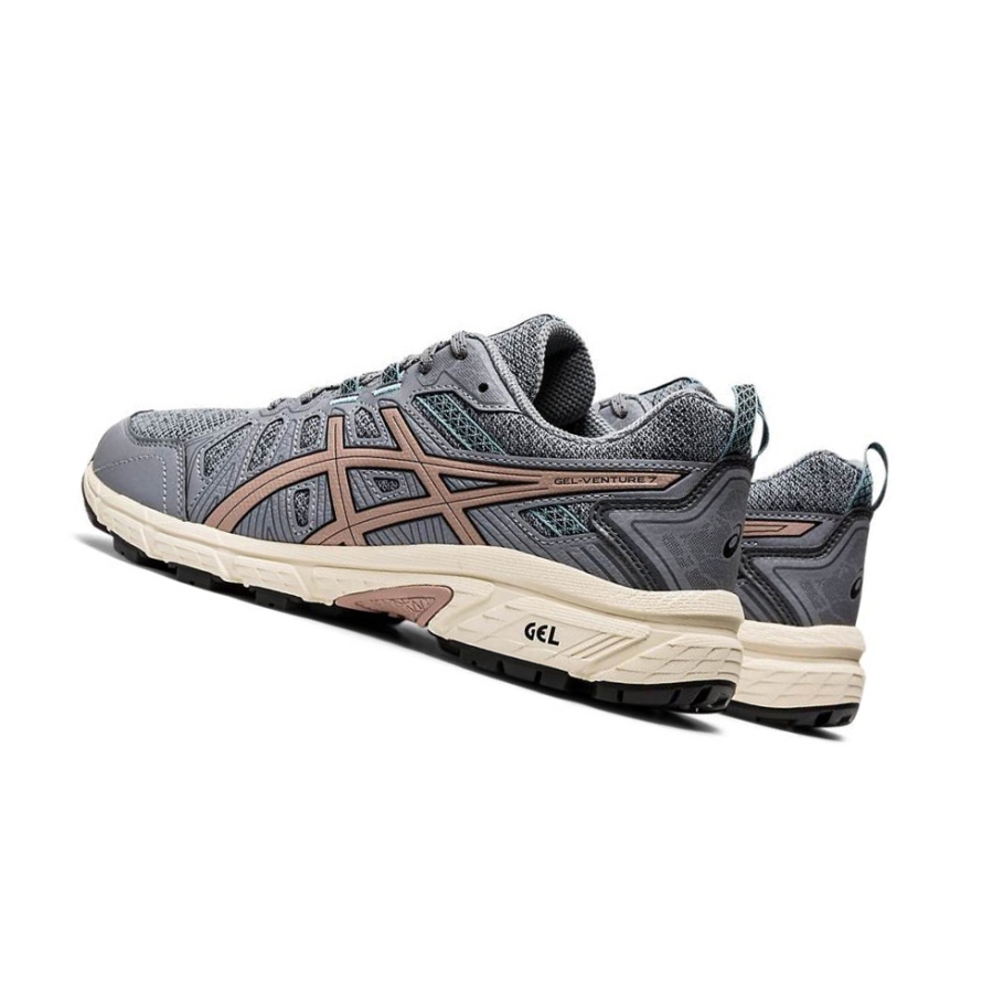 Grey Women's Asics GEL-VENTURE 7 MX Trail Running Shoes | US30617PW