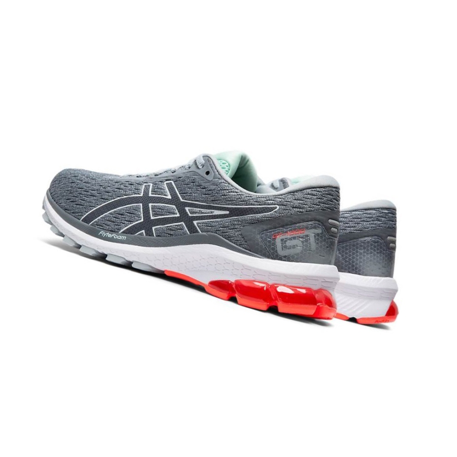 Grey Women's Asics GT-1000 9 Running Shoes | US30871ZU