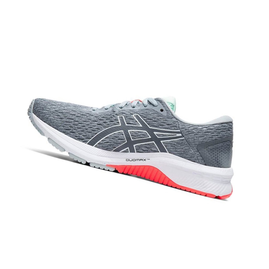 Grey Women's Asics GT-1000 9 Running Shoes | US30871ZU