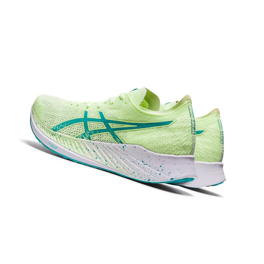 Illuminate Yellow / Sea Glass Women's Asics MAGIC SPEED Running Shoes | US73159LG