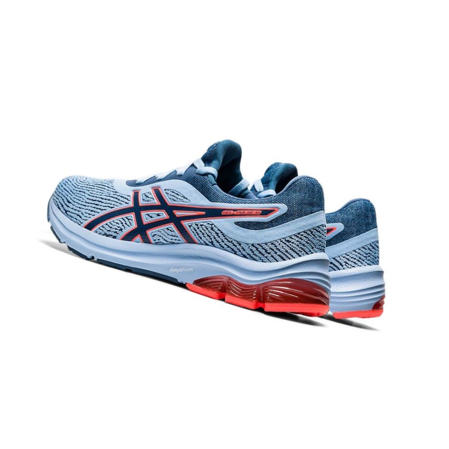 Light Blue Women's Asics GEL-PULSE 12 MK Running Shoes | US31479FO