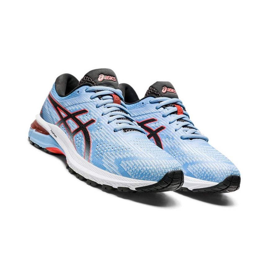 Light Blue Women's Asics GT-2000 8 Running Shoes | US05376LO