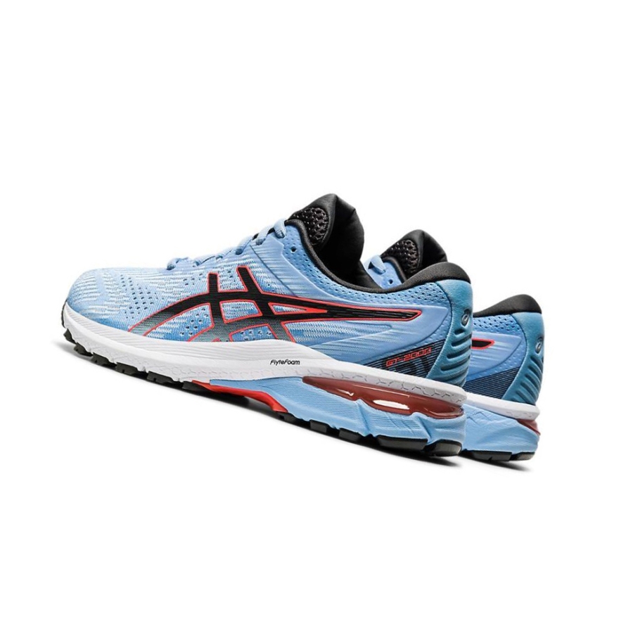 Light Blue Women's Asics GT-2000 8 Running Shoes | US05376LO